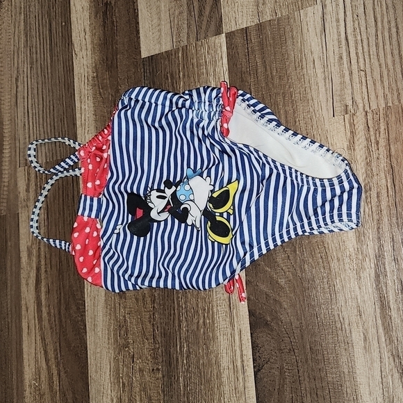 MINNIE Mouse One Piece Swimsuit Size 18 mo Vintage Disney See Other Disney Items - Picture 1 of 3